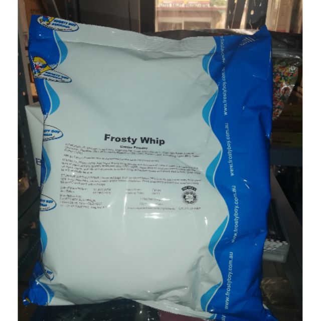 Frosty whipped cream powder whipping whip 1kg Shopee Philippines