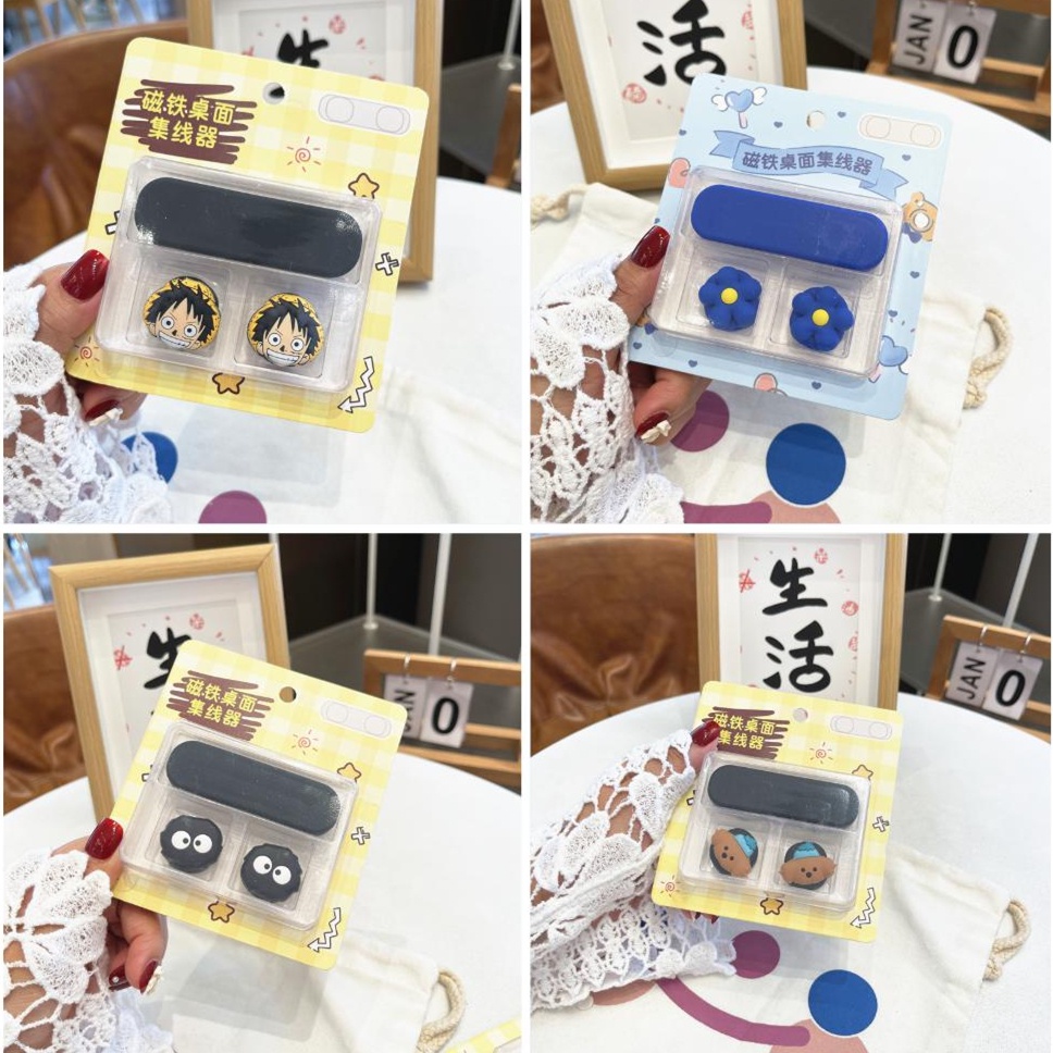 3 Protecteurs De Câble Mignons Série Noël - Accessoires Pour Câbles De Charge Et Données, Design Animaux, PVC Durable 3.5x2cm