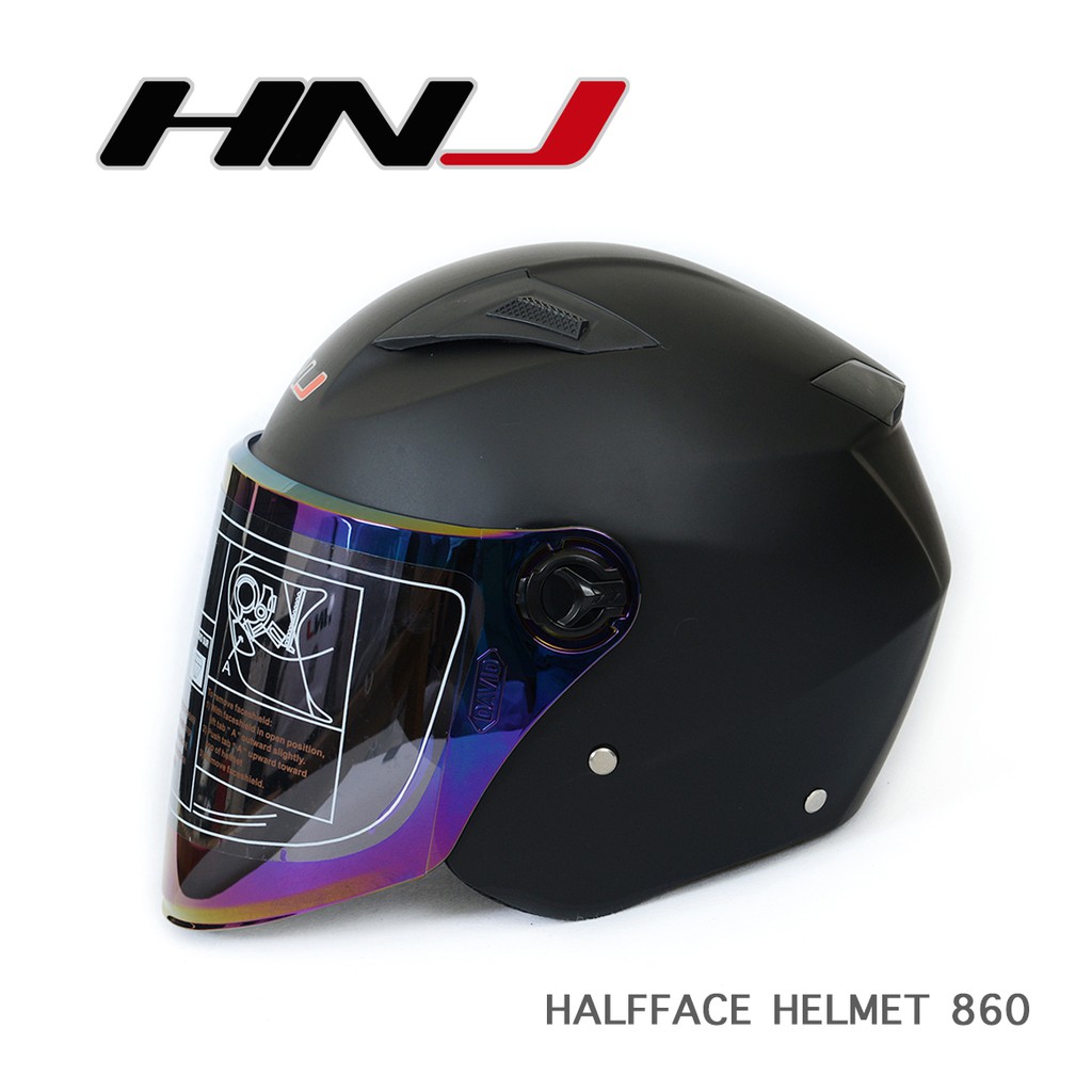 Hnj half sales face helmet