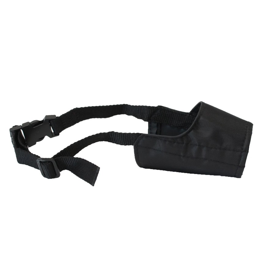 Anti Bark Bite Chew Dog Muzzles Adjustable Nylon Dog Mouth Muzzle Pet ...
