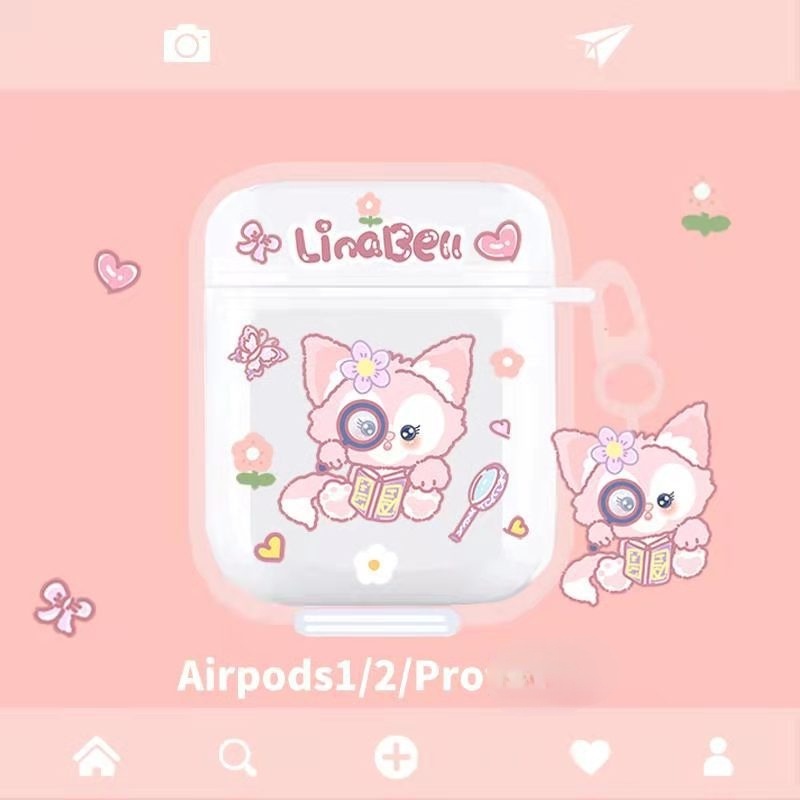 Cartoon Linna Bell Earphone Case for Airpods 1 2 3 Pro Android I12 ...