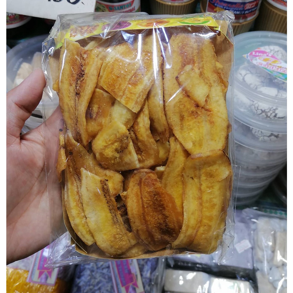 Banana Chips Kamote Chips Camote Baguio pasalubong products | Shopee ...