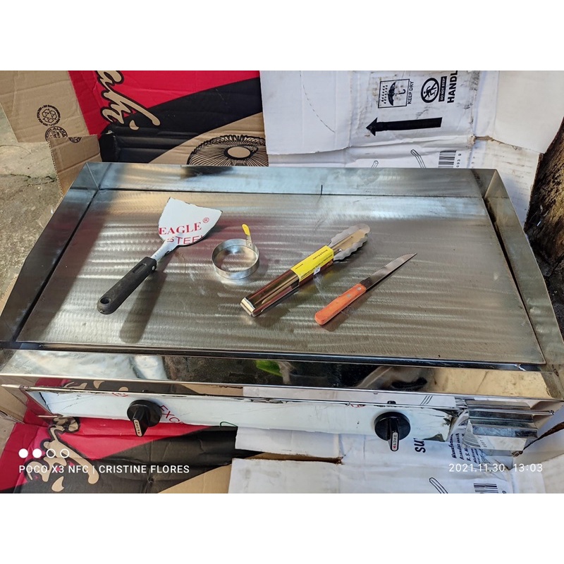 BURGER GRIDDLE GAS TYPE (WITH FREE COOKING KITS) Shopee Philippines