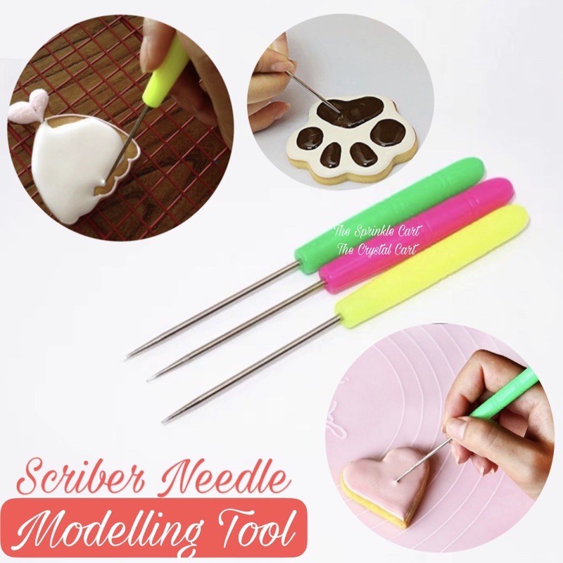 1pc Scriber Modelling Tool for Icing sugarcraft Fondant Cookie ...