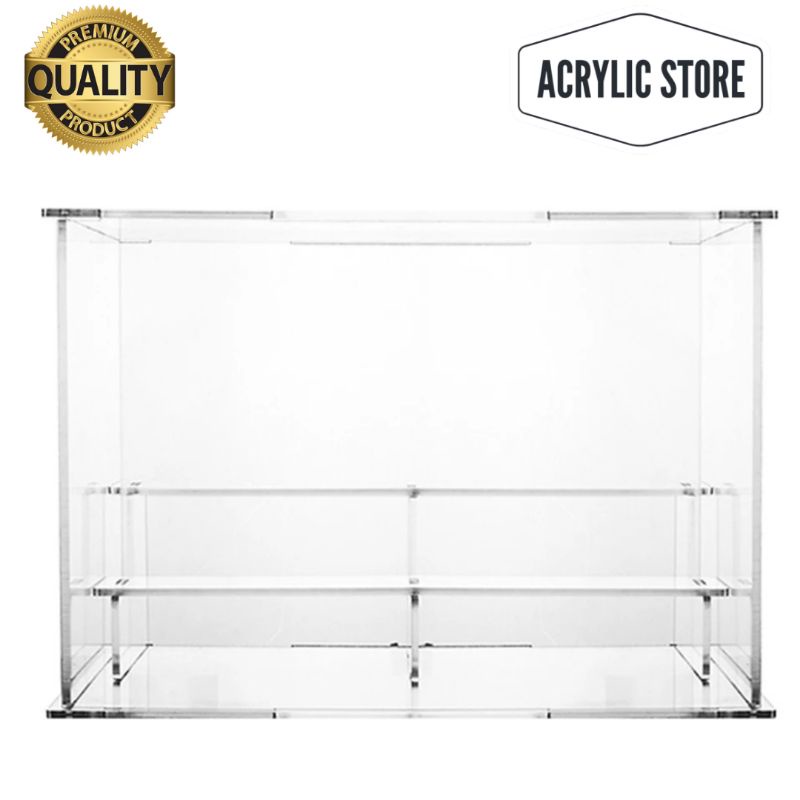 Acrylic Display Case Standing Box Table, Action Figure Showcase ...