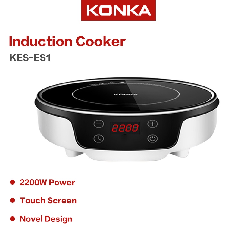 KONKA 2200W Electric Ceramic Stove Upgrade Induction Cooker Touch