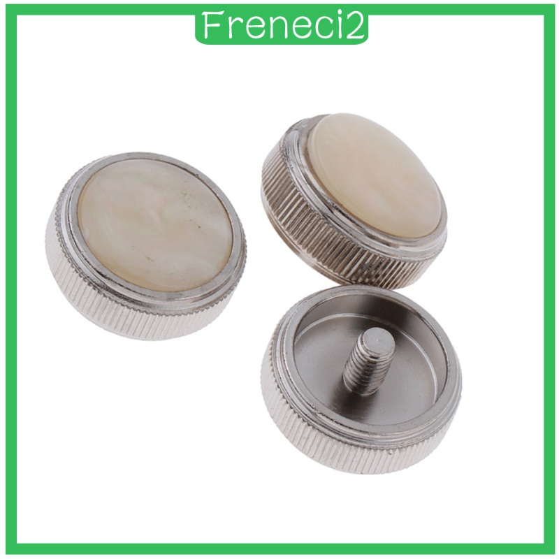 [FRENECI2] Baritone Trumpet Finger Buttons Repair Parts Set 3 Brass