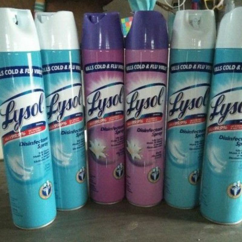 Lysol Disinfectant Spray Crisp Linen Scent 510g 18 Oz Shopee Philippines 7799