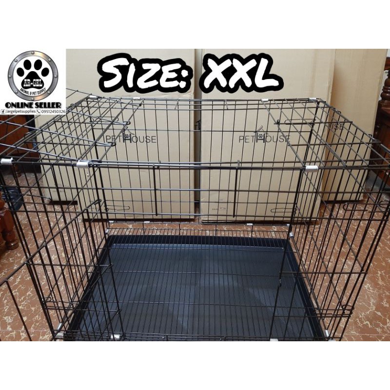 SIZE XXL PET HOUSE BRANDED DOG CAGE CAT CAGE COLLAPSIBLE HEAVY