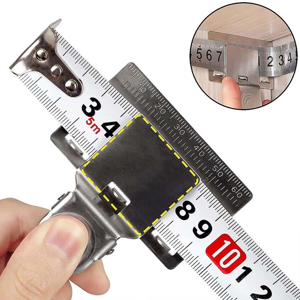 Measuring Tape Clip Tool Matey Measure Clip Corners Clamp Holder Fixed