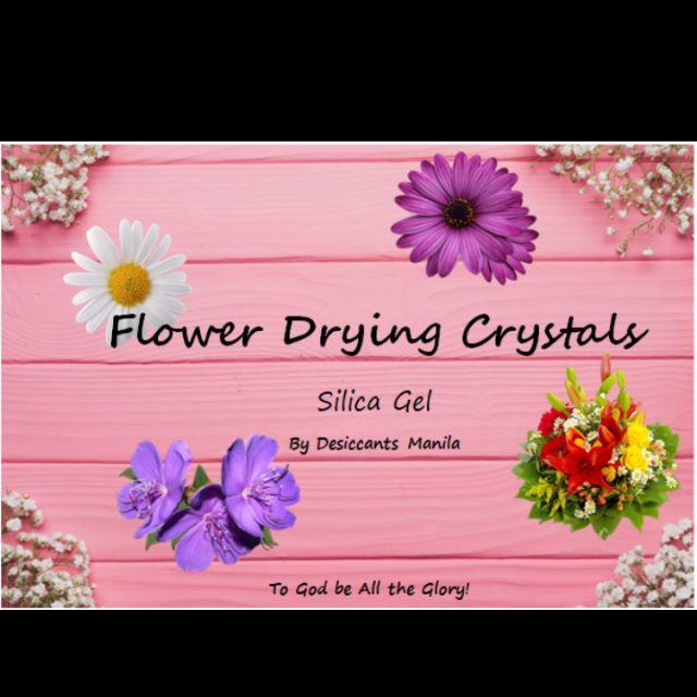 Flower Drying / Preservation Crystals Silica Gel Granules Shopee