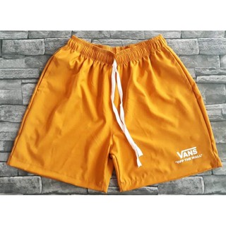 Vans gold on sale nylon active shorts