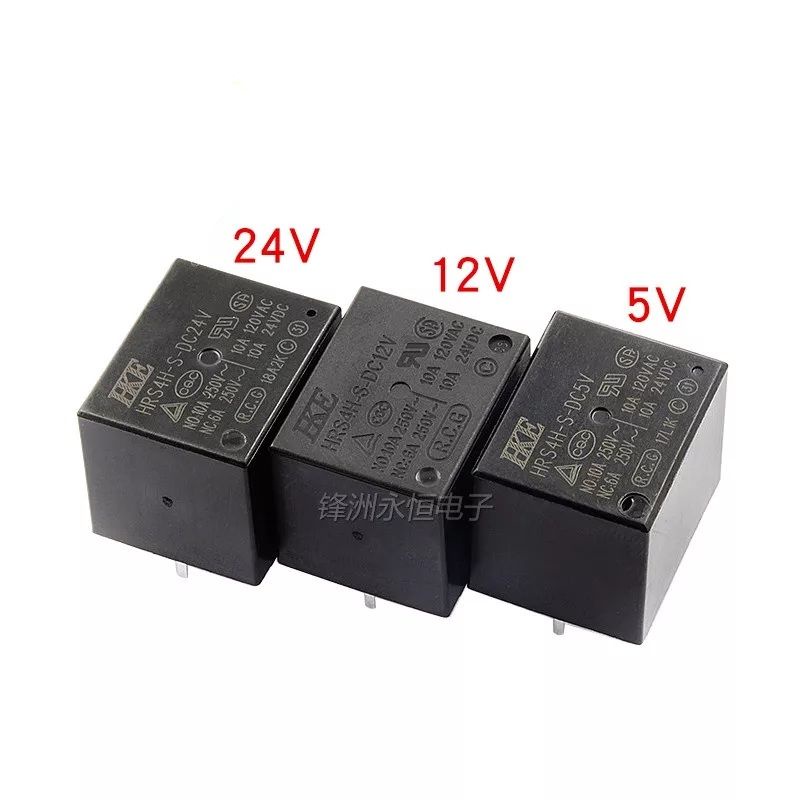 relay HRS4H-S-DC5V DC12V DC24V 5PIN 10A 250VAC | Shopee Philippines