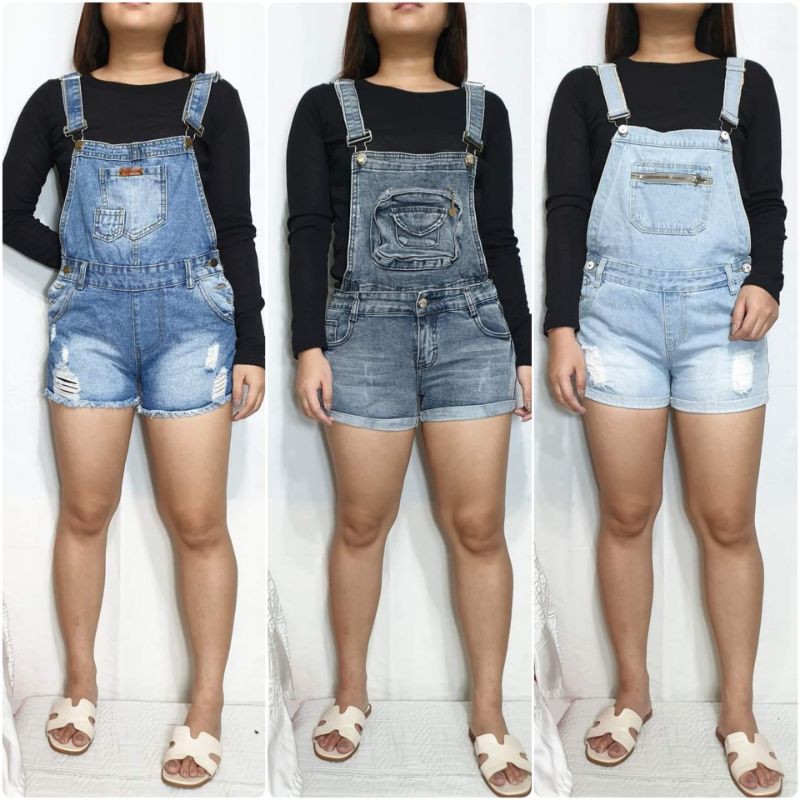 Jean shorts outlet jumper