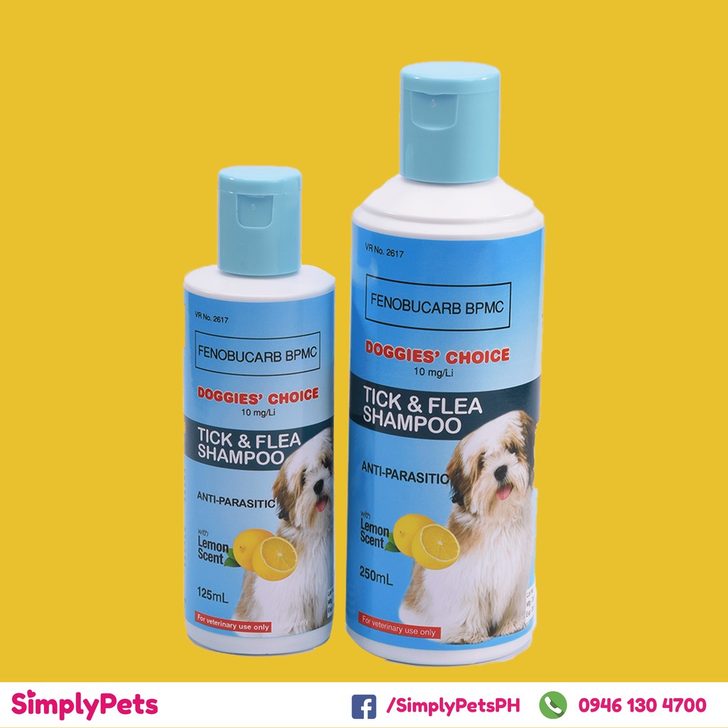 Anti tick best sale and flea shampoo