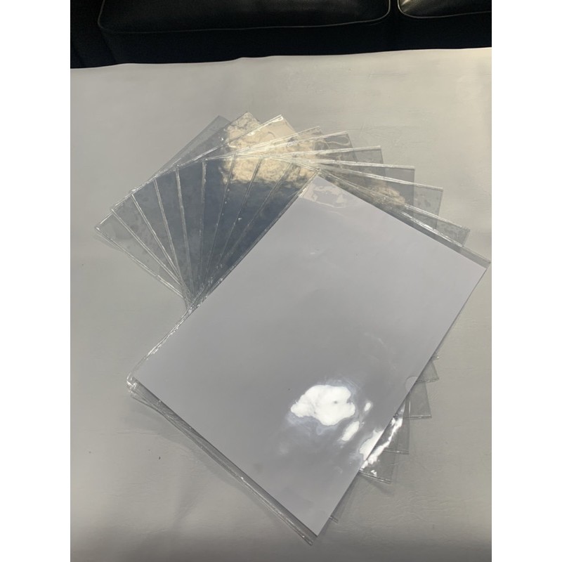 A4 Size Clear Plastic Jacket Set of 10 pcs. Shopee Philippines