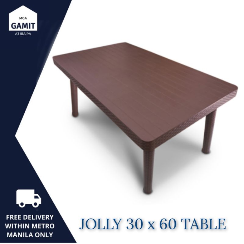 JOLLY 30x60 TABLE ( 8 SEATER ) | Shopee Philippines