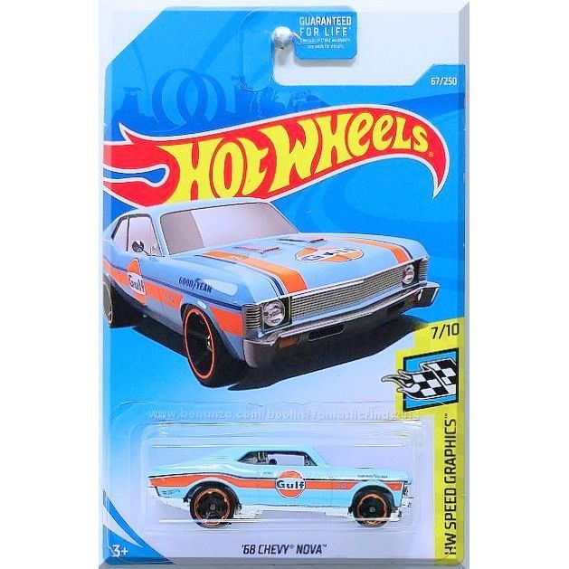 Hot wheels 68 chevy nova gulf online