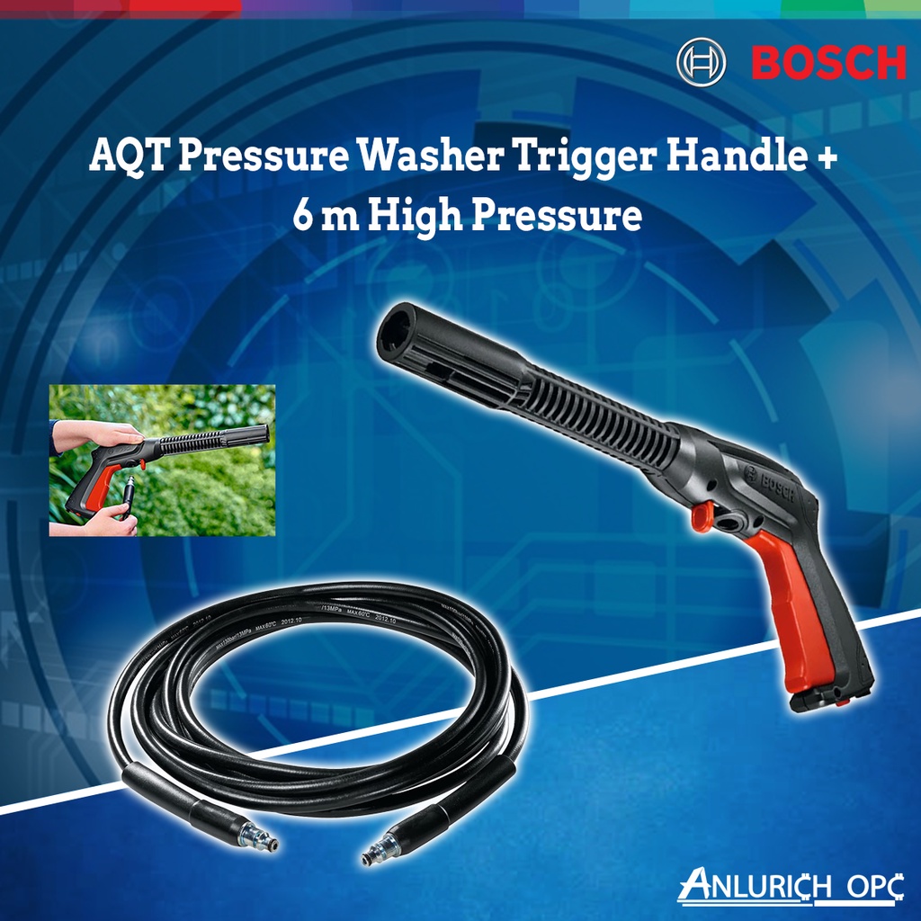 AQT Pressure Washer Trigger Handle + 6 m High Pressure Shopee Philippines