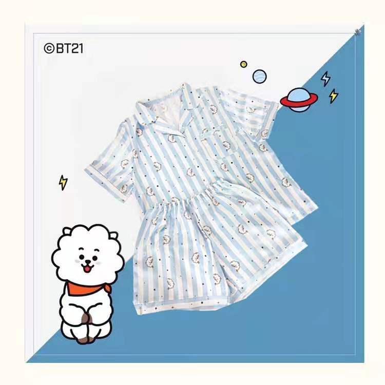 BT21 Sleepwear BTS Sleepwear chimmy cooky koya mang rj shooky tata bundle pajamas