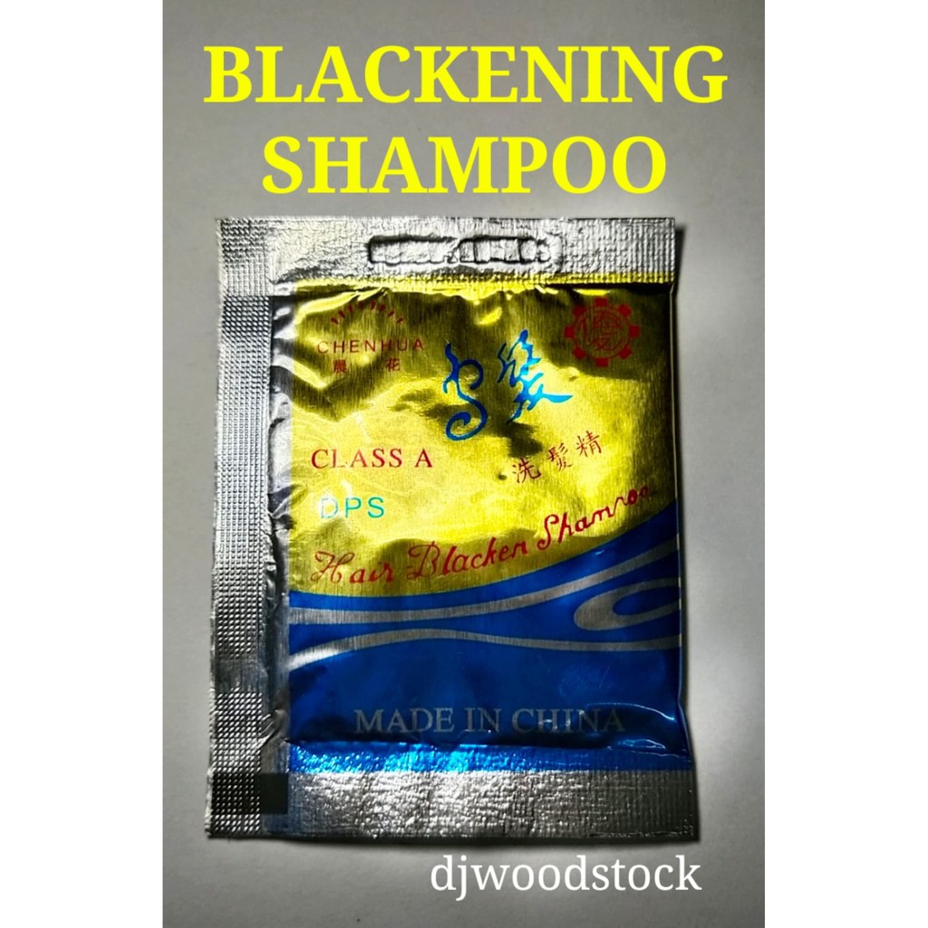 Blackening shampoo discount