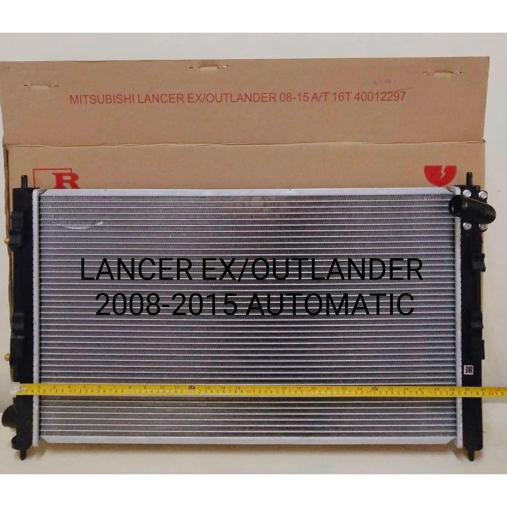 thumbnail image 2 of TOM AUTO PARTS Aluminum Radiator For 2008-2017 Mitsubishi Lancer Outlander RVR ASX 2.0L – Replaces MN156092 2 of 6