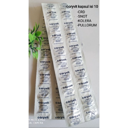 Coryvit antibiotic capsules for poultry | Shopee Philippines