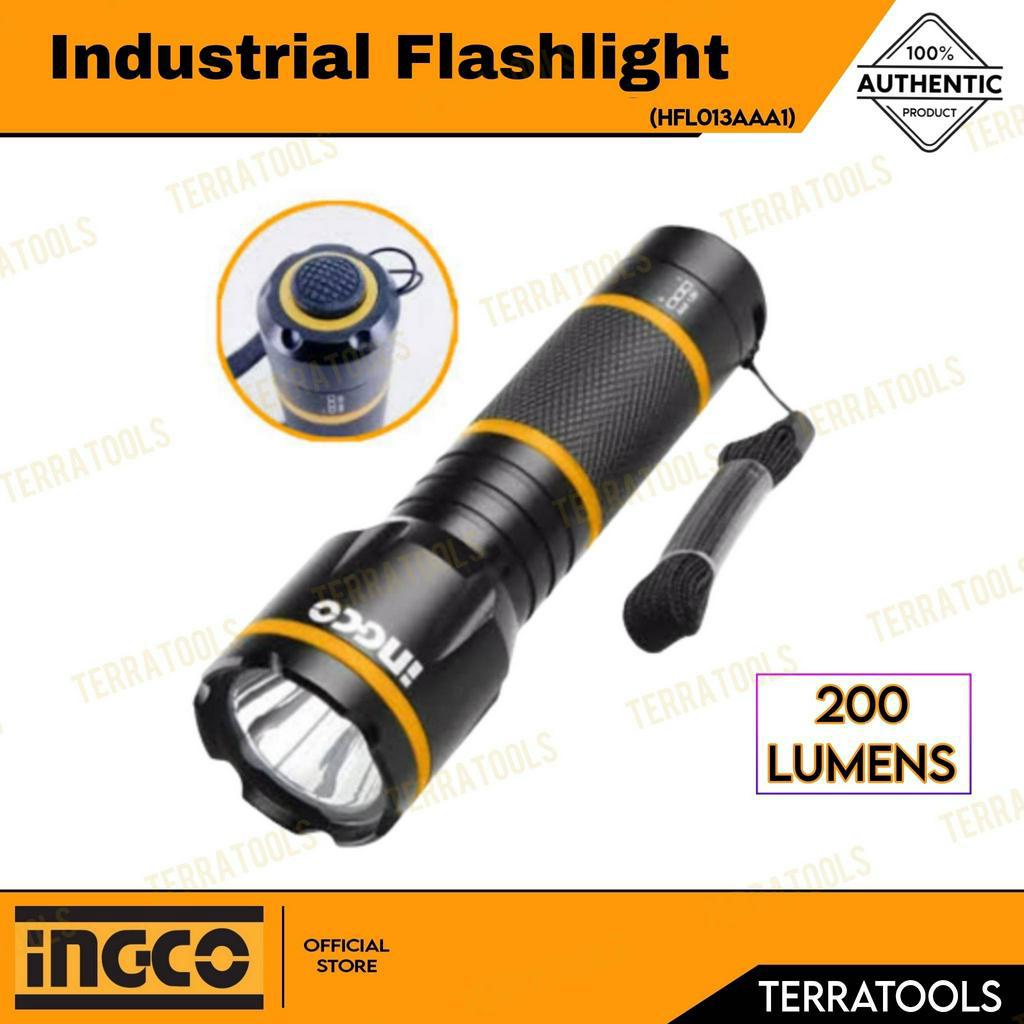INGCO Original Industrial LED Flashlight Flash Light Shopee Philippines