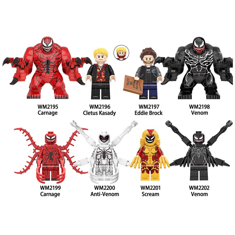 Venom best sale carnage lego