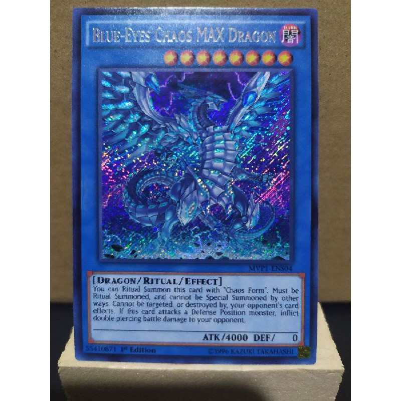 Yu-Gi-Oh! Blue-Eyes Chaos MAX Dragon - MVP1-ENS04 - Secret Rare