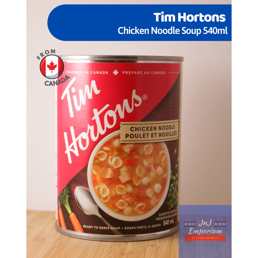 Tim Hortons Chicken Noodle Soup, ReadytoServe, 540mL Shopee Philippines