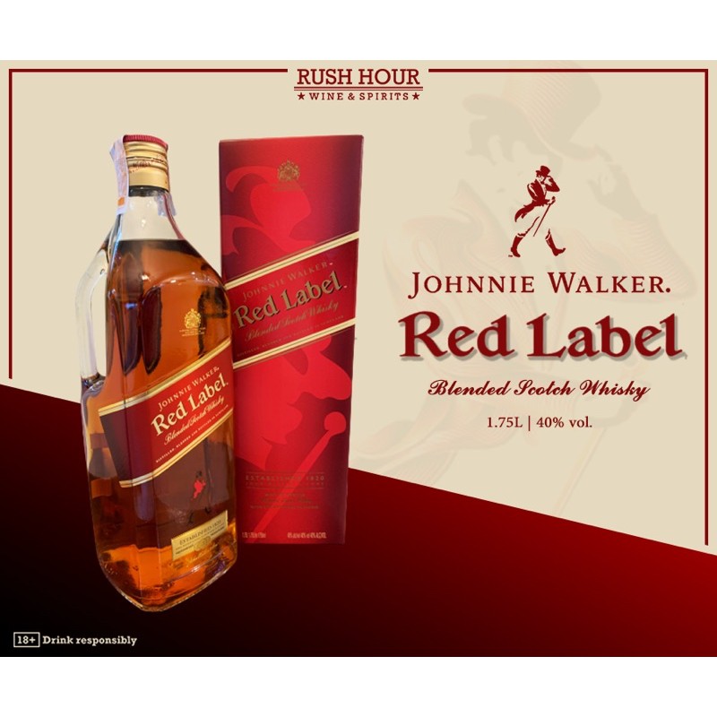 Johnnie Walker Red Label - 1.75L