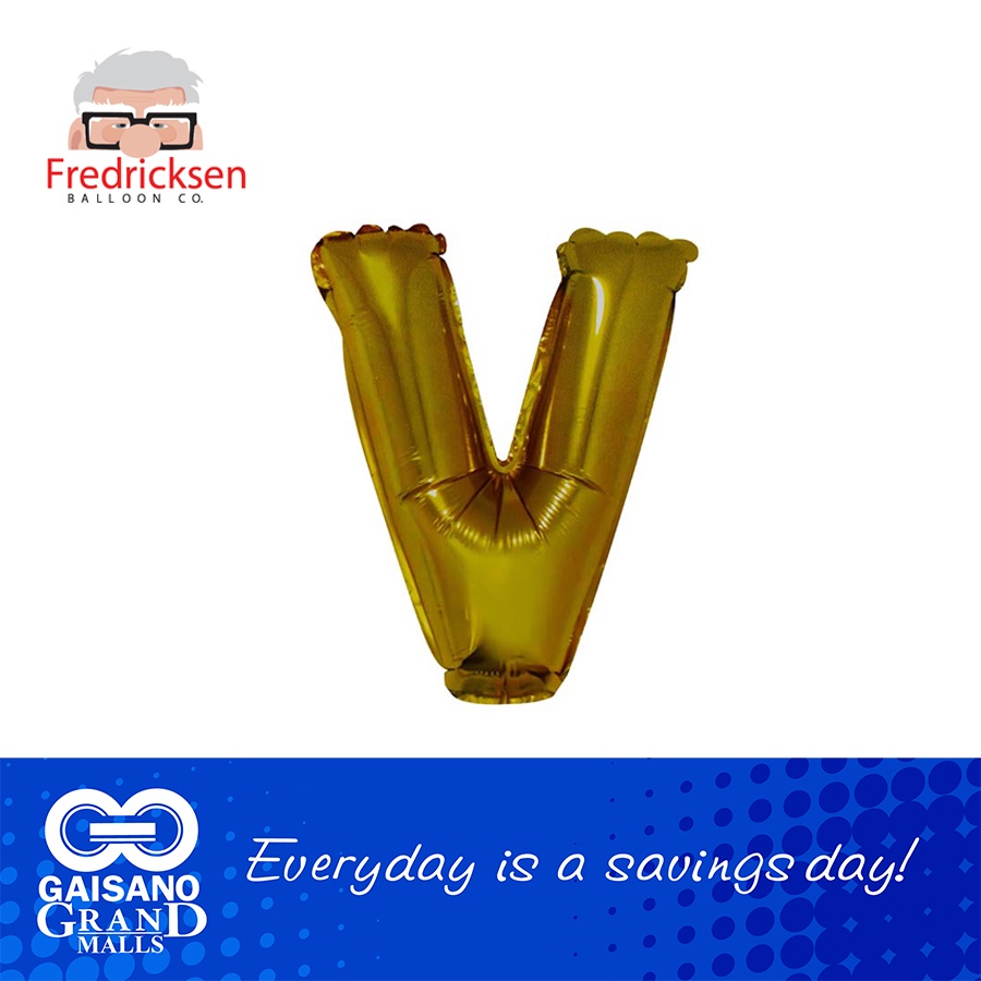 FREDRICKSEN Letter Foil Balloon 16" Random Letters AZ Foil Balloon