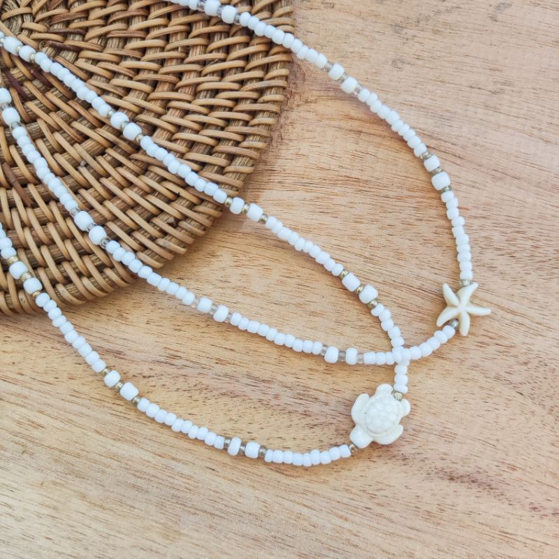 Summer beaded clearance necklaces