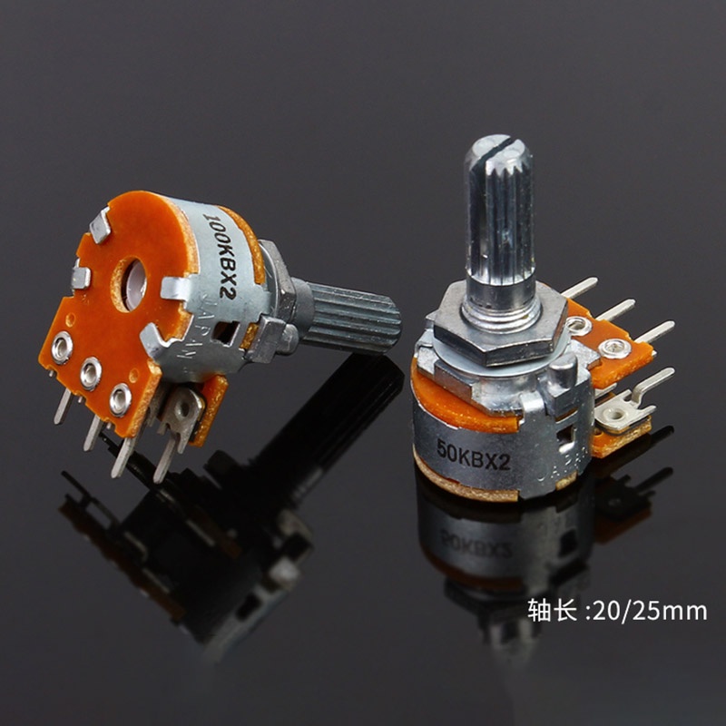 1PCS Japan Original ALPS RK16 Type 16 Double 6 Pin HiFi Audio Volume ...