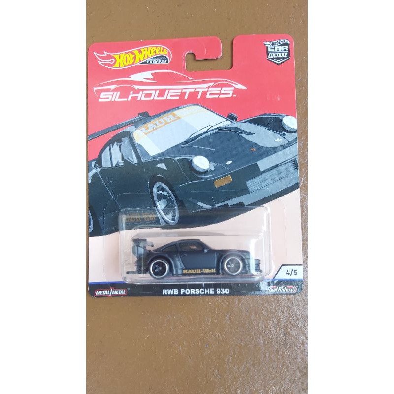 Porsche silhouette hot wheels on sale