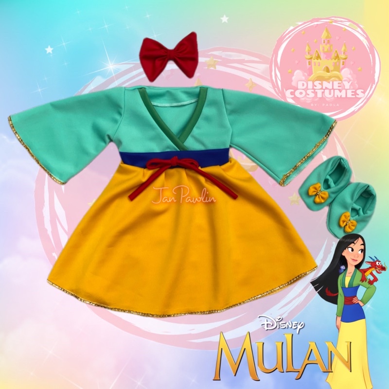 Mulan costume kid hotsell