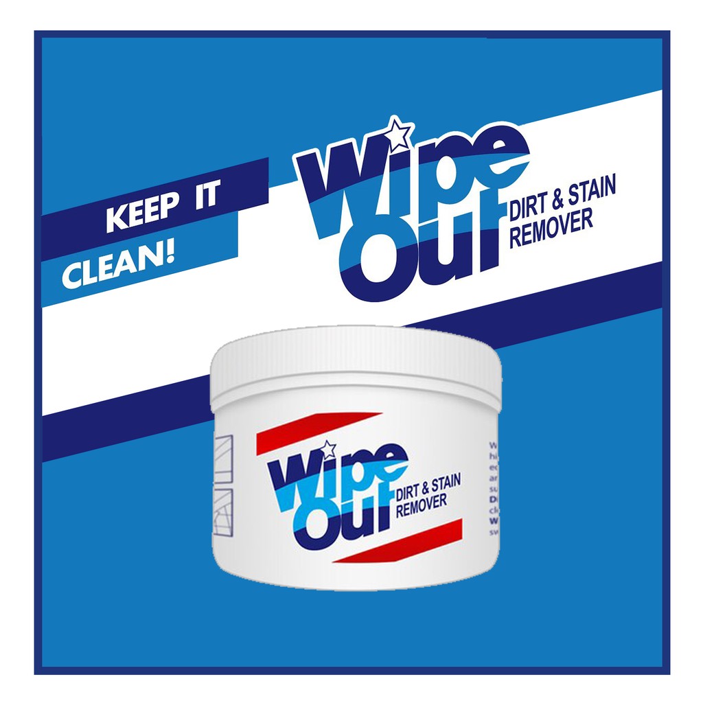 Wipe Out Dirt and Stain Remover (145 grams, 250 grams) Original ...