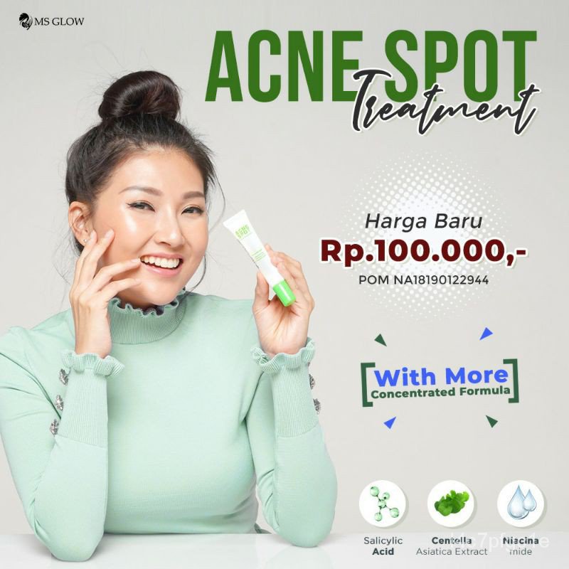 Acne Spot Treatment MSGLOW FORMULA NEW / Acne Ointment HOHQ Shopee