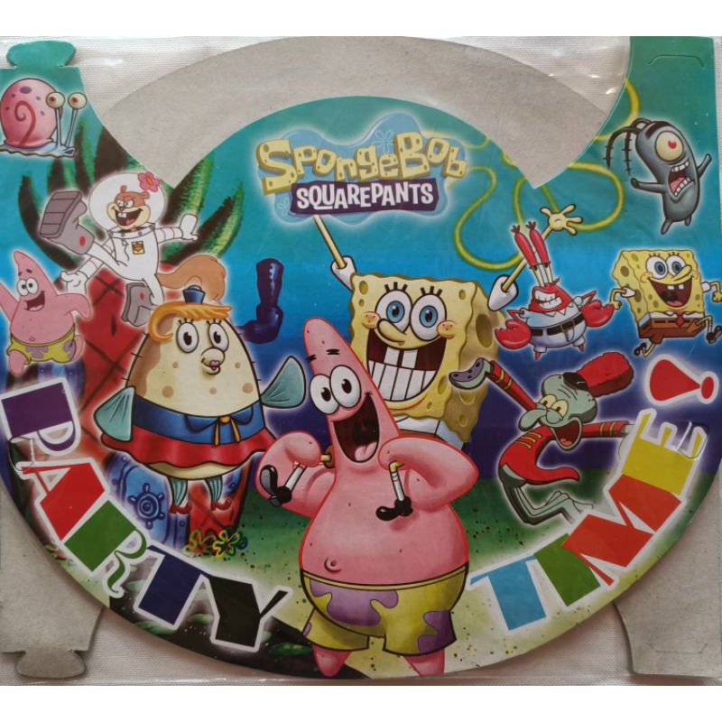Spongebob Party Hats?/ 10 pieces per pack Shopee Philippines