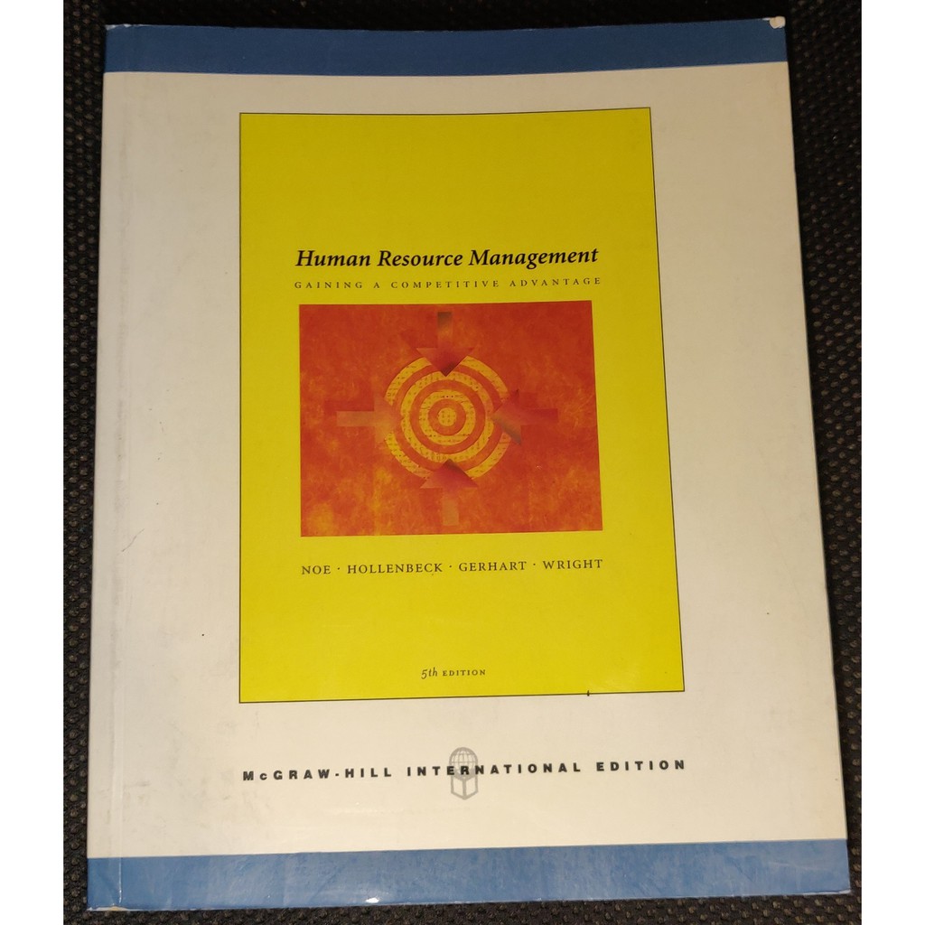 human-resource-management-gaining-a-competitive-advantage-5th-edition