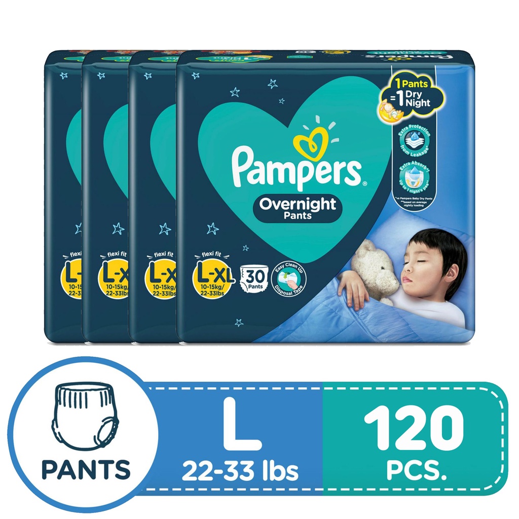 PAMPERS PANTS L 30S