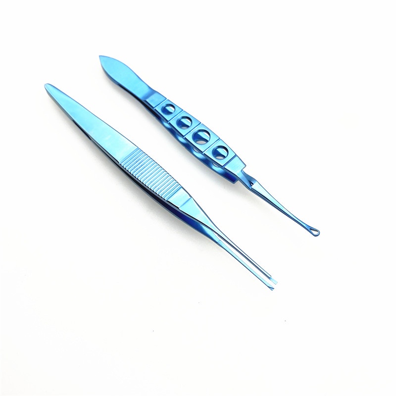 Ophthalmic Lens Forceps IOL Loading Forceps Tweezer Microscopic Lens