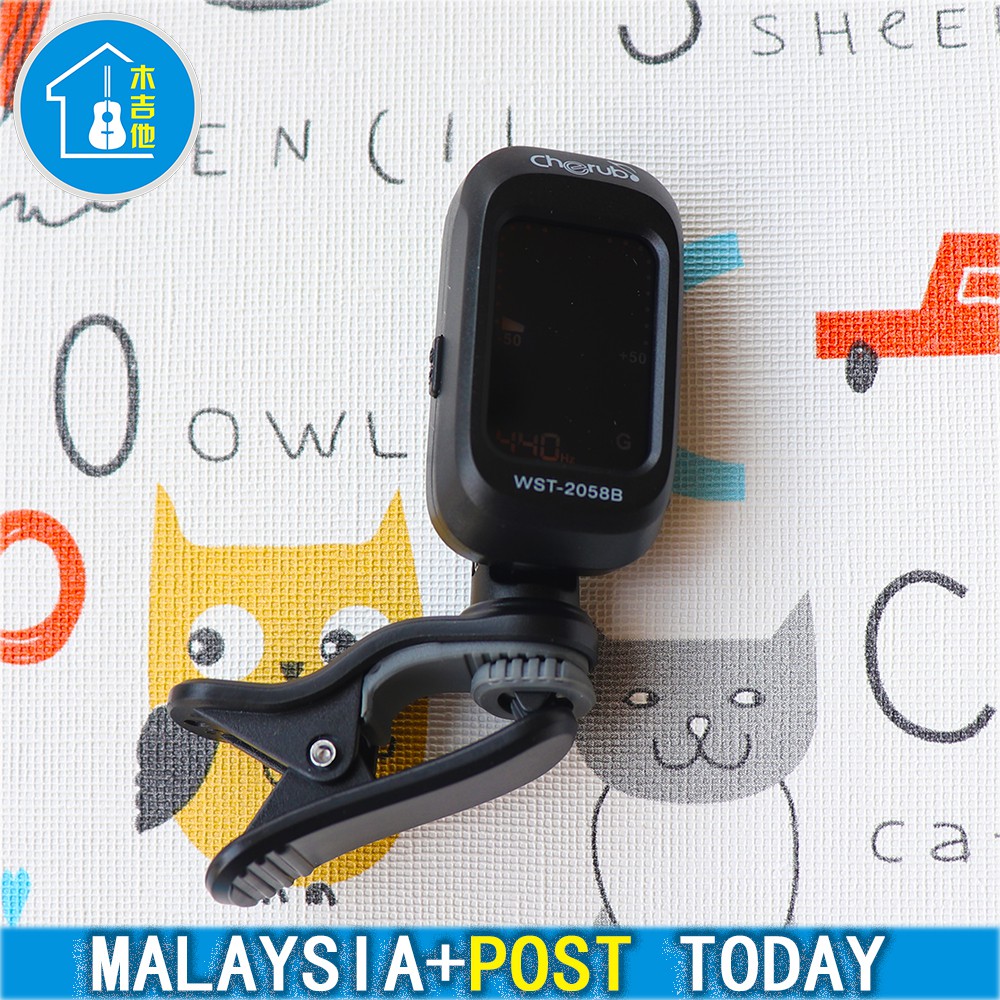 CHERUB WST2058B Guitar Tuner (Bass, Violin, Ukulele, Chromatic