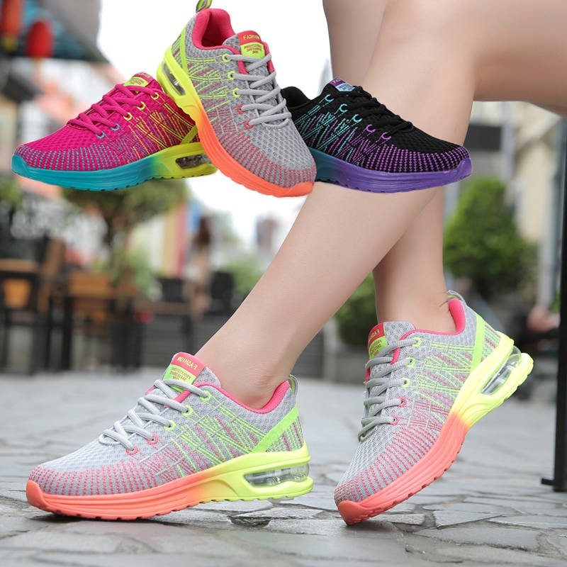 Size 35 42 Women Men Fitness Workout Trail Running Shoes Comfortable Sport Gym Jogging