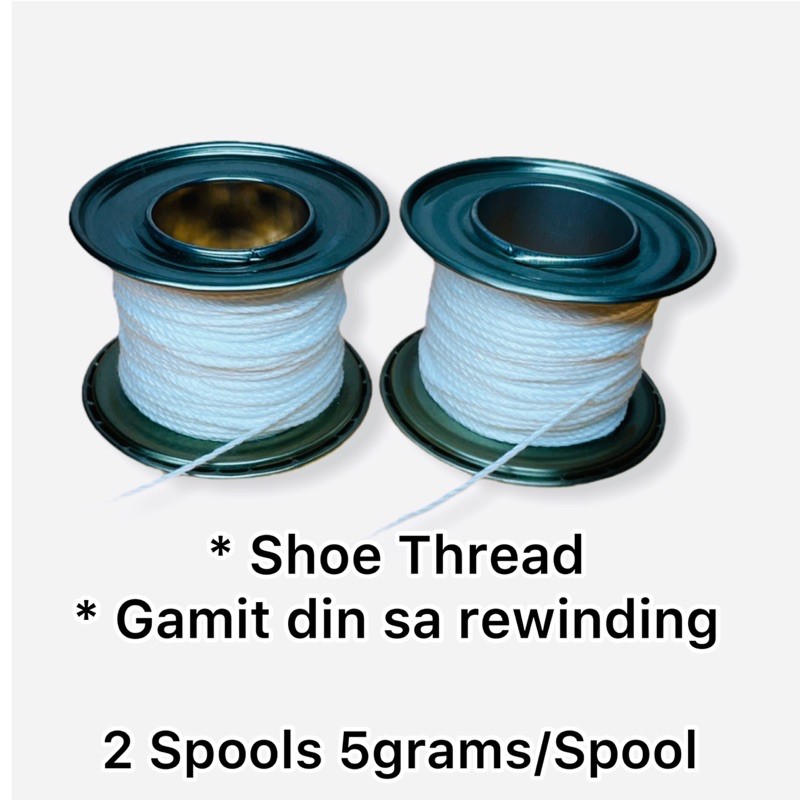 2 Spools Shoe Thread / Rewinding Thread | Shopee Philippines