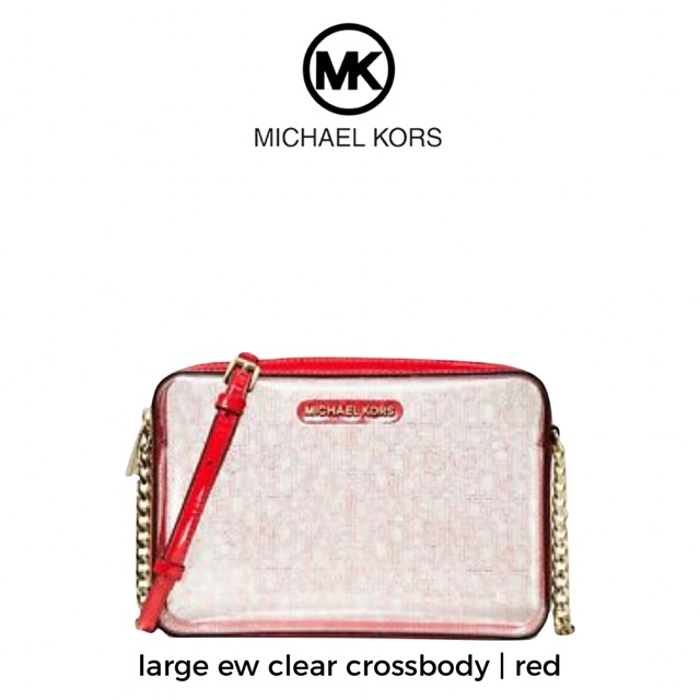 Clear crossbody discount bag michael kors