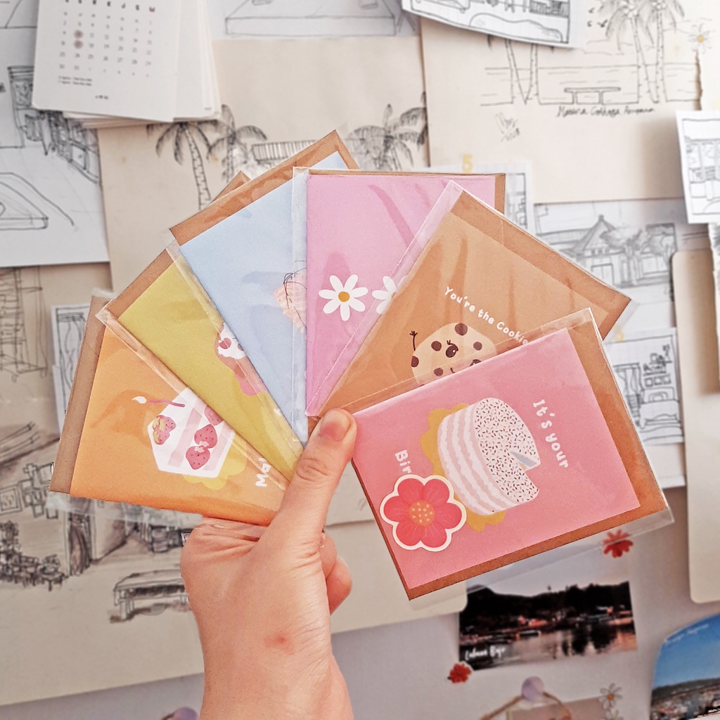 [Artopia] Pipe RICI Daily Greeting Card / Happy Birthday Greeting Card ...