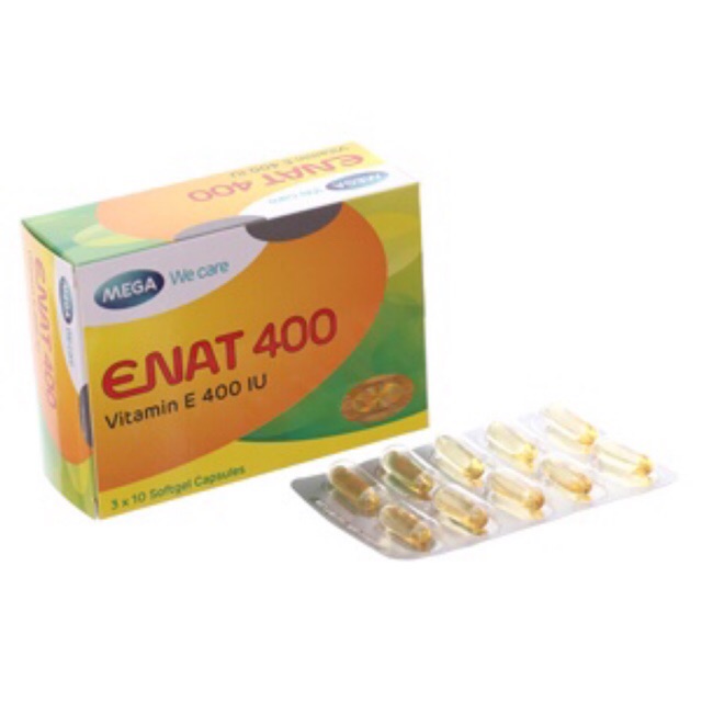 Enat 400 Mega - Vitamin E (Box of 30 tablets) | Shopee Philippines