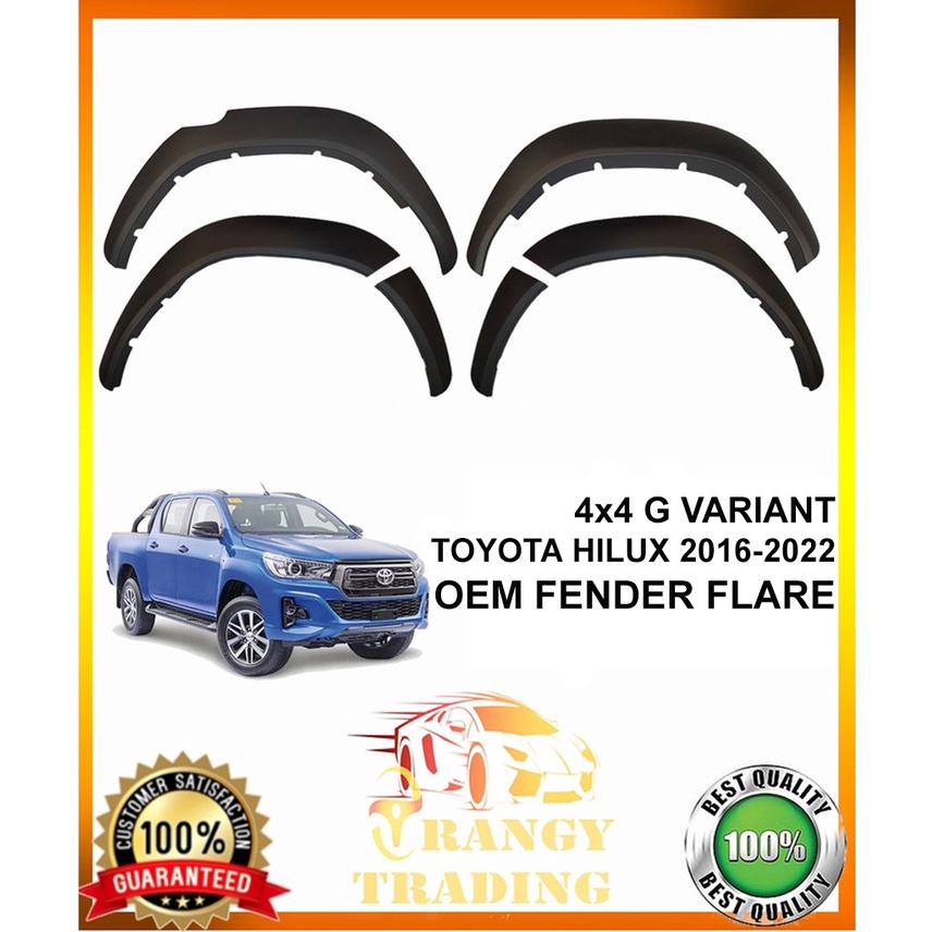 Toyota Hilux 2012 to 2025 Vigo / Revo / Conquest / GR-S OEM Fender ...